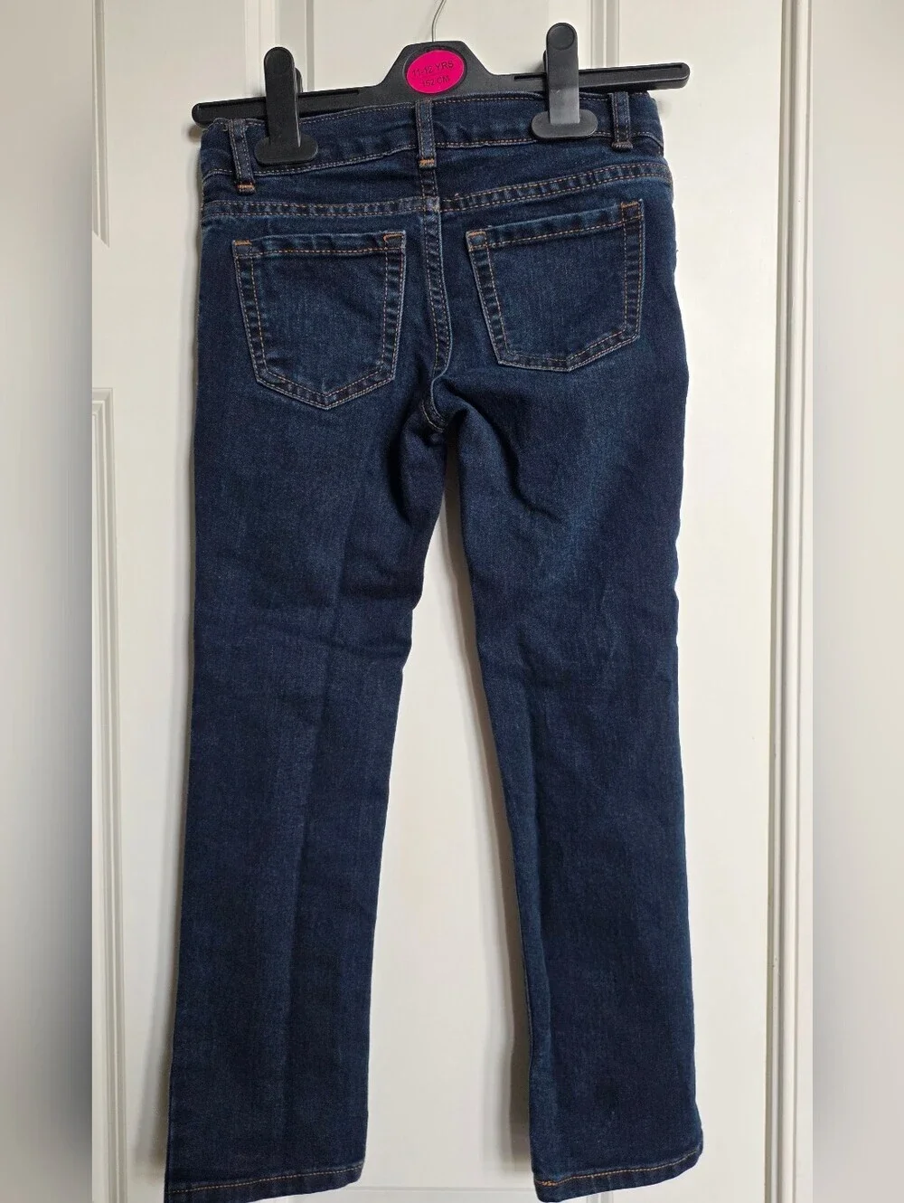 The Children's Place Girls Dark Wash Skinny Jeans Size 6X/7 Stretch Denim